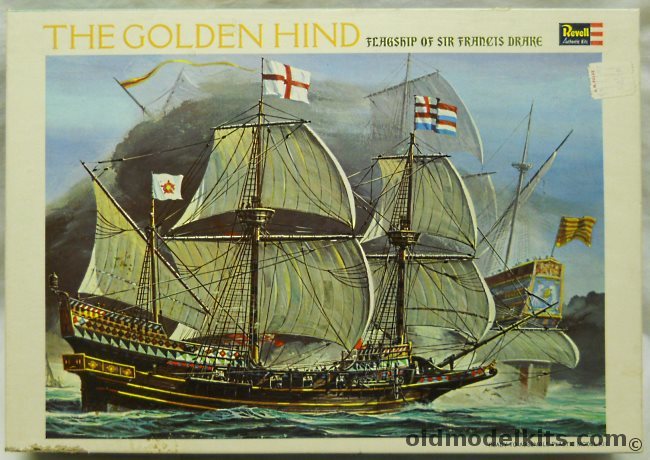 Revell 1/96 The Golden Hind - Flagship of Sir Francis Drake, H324-300 plastic model kit